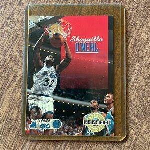 Shaquille O'Neal SkyBox Rookie Card